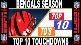 Bengals Season Top 10 Touchdowns