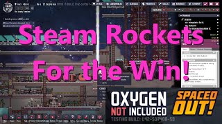 Temporal Tear Dominated by Steam Rockets Leaky Timeline Ep 28 Oxygen Not Included