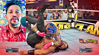 WWE 2K24 | Roman Reigns vs Rey Mysterio (Full Match) on Fastlane in Hindi Gameplay