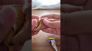 honeycomb inside CRUNCHIE chocolate! #shorts #food #viral #cadbury #asmr