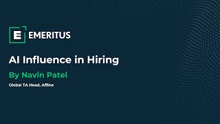 AI Influence in Hiring by Navin Patel