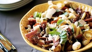 Salade de pâtes à la Mozzarella - Recettes de Salades | Galbani