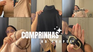 Comprinhas de roupas na Shopee😱 roupas de inverno, Lovito e acessórios✨