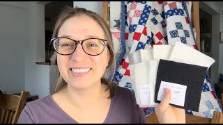 Nona Quilt Along- Week 2- Supplies and Materials for quilting- quilt batting