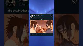 Itachi and Sasuke 😢❤️ #naruto