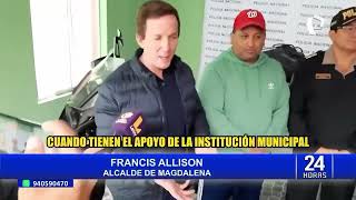 FRANCIS ALLISON: “Vivir seguros, vivir mejor.“