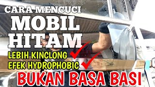 CARA CUCI.MOBIL YANG BAIK DAN BENAR | DiY Wash And Wax | Cara.Merawat Mobil.Hitam