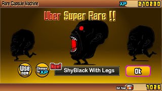 The Battle Cats - Uber Shyblack With Legs (Black)