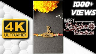 Raksha Bandhan status | whatsApp status | Full Screen | Happy raksha bhandhan