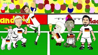 🇧🇷WORLD CUP FINAL HIGHLIGHTS 2014🇧🇷🇩🇪Germany v Argentina🇦🇷 Mario Gotze Goal Comic strip