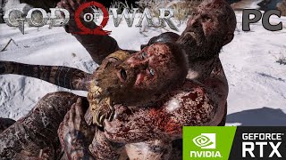 God of War PC - Kratos vs The Stranger | Graphics Ultra+ | RTX 3080