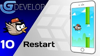 Flappy Bird na GDevelop 5 - Restart #10