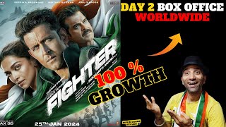 Fighter Day 2 Total Worldwide Box Office Collection I Fighter 2 Days Box Office Collection I