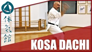 HOW TO: KOSA DACHI | Shōtōkan Karate stance by Fiore Tartaglia