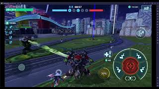 War Robots - Lunigga Rhino mejorado por Khepri, prueba de velocidad.