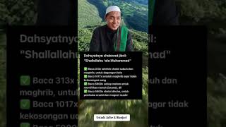 Dasyatnya sholawat Jibril #foryou #kerezekian #waliallah #sholawat