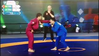 World Combat Games final grappling gi TJK-KAZ