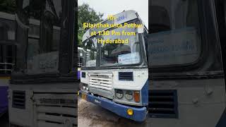 Jbs Hyderabad-Ellanthakunta Pothur Katkoor Bus#tsrtc #bus #jbs #ellanthakunta #timings