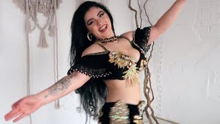 ALLA AZIZA BELLY DANCER- "MIN HABIBI ANA" اغنيه الا عزيزه - مين حبيبى انا