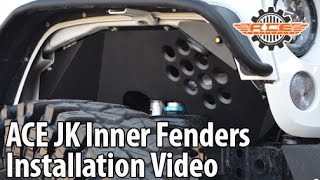 How to Install ACE JK Aluminum Inner Fenders