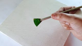 Easy Way to Paint a beautiful Landscape / Acrylic Painting Tutorial For Beginners