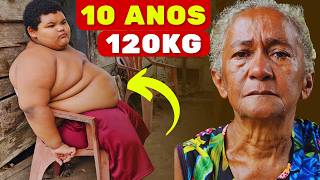 ELES VIVEM ISOLADOS! O DRAMA DA VÓ QUE CRIA NETO DE 10 ANOS COM 120KG