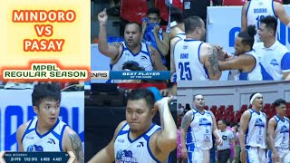 4TH QTR GAME: MINDORO VS PASAY | TATLONG MAIN PLAYERS NG MINDORO UMARANGKADA SA SCORING | MPBL