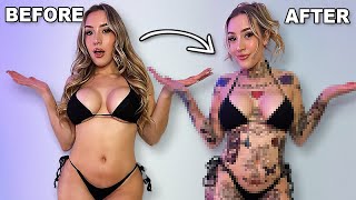 COVERING MY ENTIRE BODY IN TATTOOS!! | Jessie Sims