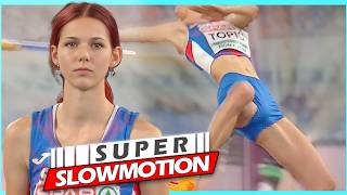 [Super SlowMotion] Women Jump Events - European Championship 2024 Rome - part 1