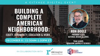 Building a Complete American Neighborhood - Opening Comments