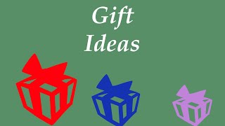 Gift ideas beauty items