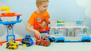 Щенячий Патруль все серии подряд Новые Игрушки Paw Patrol для детей