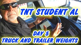 TNT Student AL | Day 5 | Truck and Trailer Weights