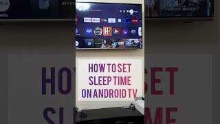 طريقة إعداد وقت الإطفاء الاوتوماتيكي على الأندرويد تيفي | How to set sleep time on Android TV