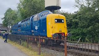 Deltic 55013 at Nene Valley Railway in Peterborough