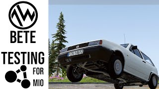 Testing @MioPolo VW Polo (AW Bete) / BeamNG