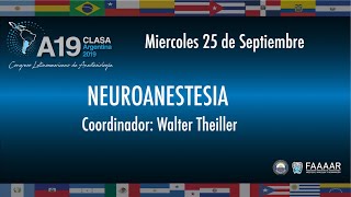 Congreso CLASA A19 - Neuroanestesia