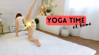 Yoga time with Emma | Best exercise for flexibility hips and legs #stretching #yoga #contortion