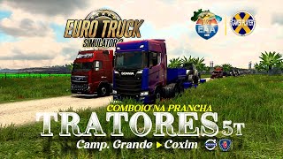 ETS 2 1.47 | Simulando com Volante Logitech G29 | EM COMBOIO | Mapa EAA