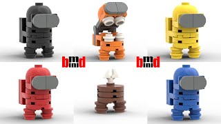 How to build LEGO MINI AMONG US | BMD mini