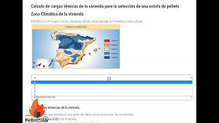 Cálculo rápido potencia estufa de pellets