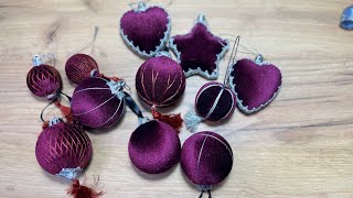 Игрушки на ёлку DIY | Новый год | Christmas tree decorations