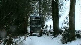 John Goldie driving a Rally Raid Expedition Unimog U1300L 4x4 truck (1)