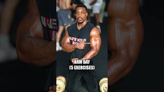 ARM DAY 🔥 (5 Exercises) - comment “COACH” for meals & coaching 🥬