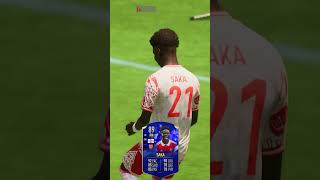 Bukayo Saka 89 TOTY HONOURABLE MENTIONS