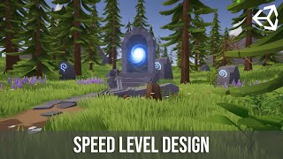 Unity Speed Level Design | Low Poly Forest