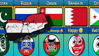 What if Yemen 🇾🇪 Died Reaction From Different Countries