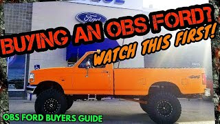 OBS FORD BUYERS GUIDE! (1980 - 1997) 9" LIFTED F150 ON 38s!