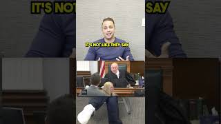 Never say this to a judge