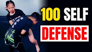 100 Amazing Self Defense Techniques👊| How To Protect Yourself?!